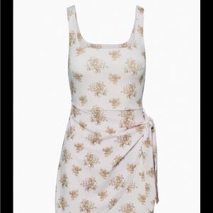 Artizia Floral Cream wrap Dress NWOT/M